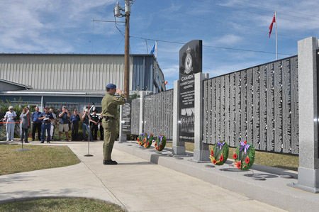 Wreath Laying and Consecration of the Monument