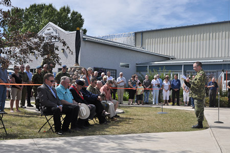 Wreath Laying and Consecration of the Monument