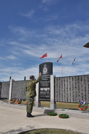 Wreath Laying and Consecration of the Monument