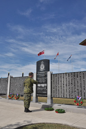 Wreath Laying and Consecration of the Monument