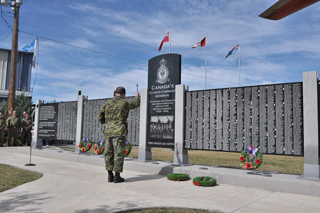 Wreath Laying and Consecration of the Monument