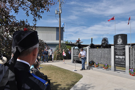 Wreath Laying and Consecration of the Monument