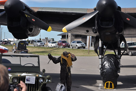 Re-enactors scramble at FM-159
