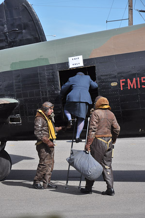 Re-enactors scramble at FM-159