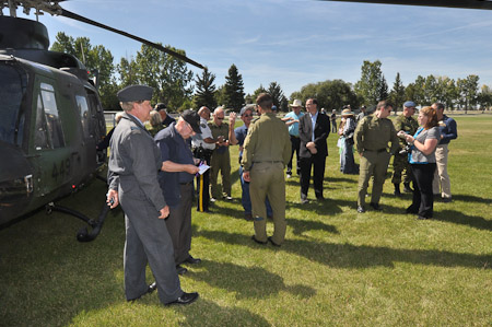 408 arrives at the musem