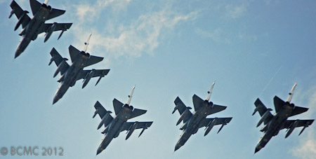 RAF Tornados Flypast Memorial