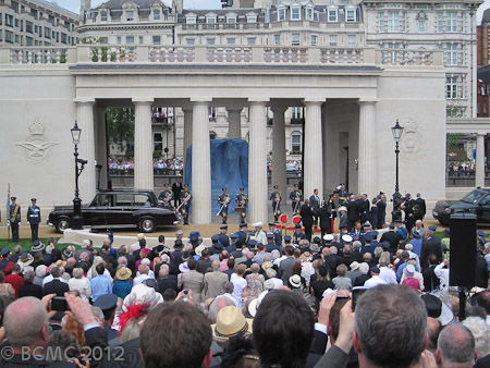 Waiting for the unveiling