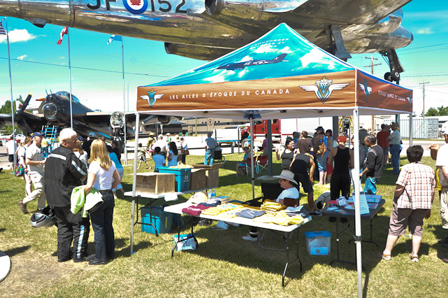 Yellow Wings Event at Nanton Bomber Command Museum