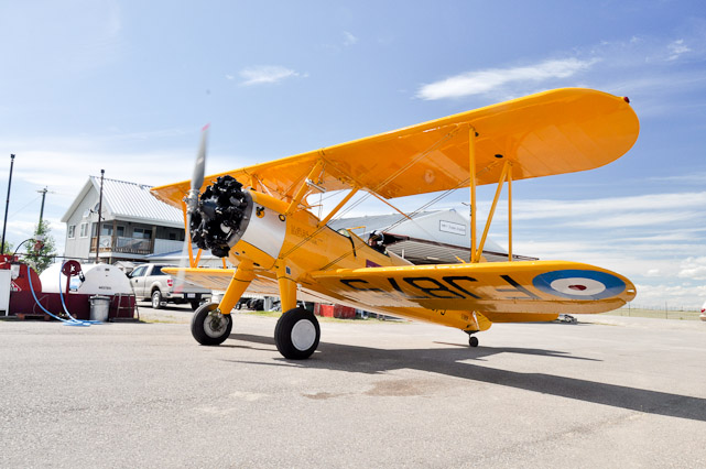 Starting the Stearman